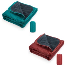 Cozy Polar Fleece Camping Blanket