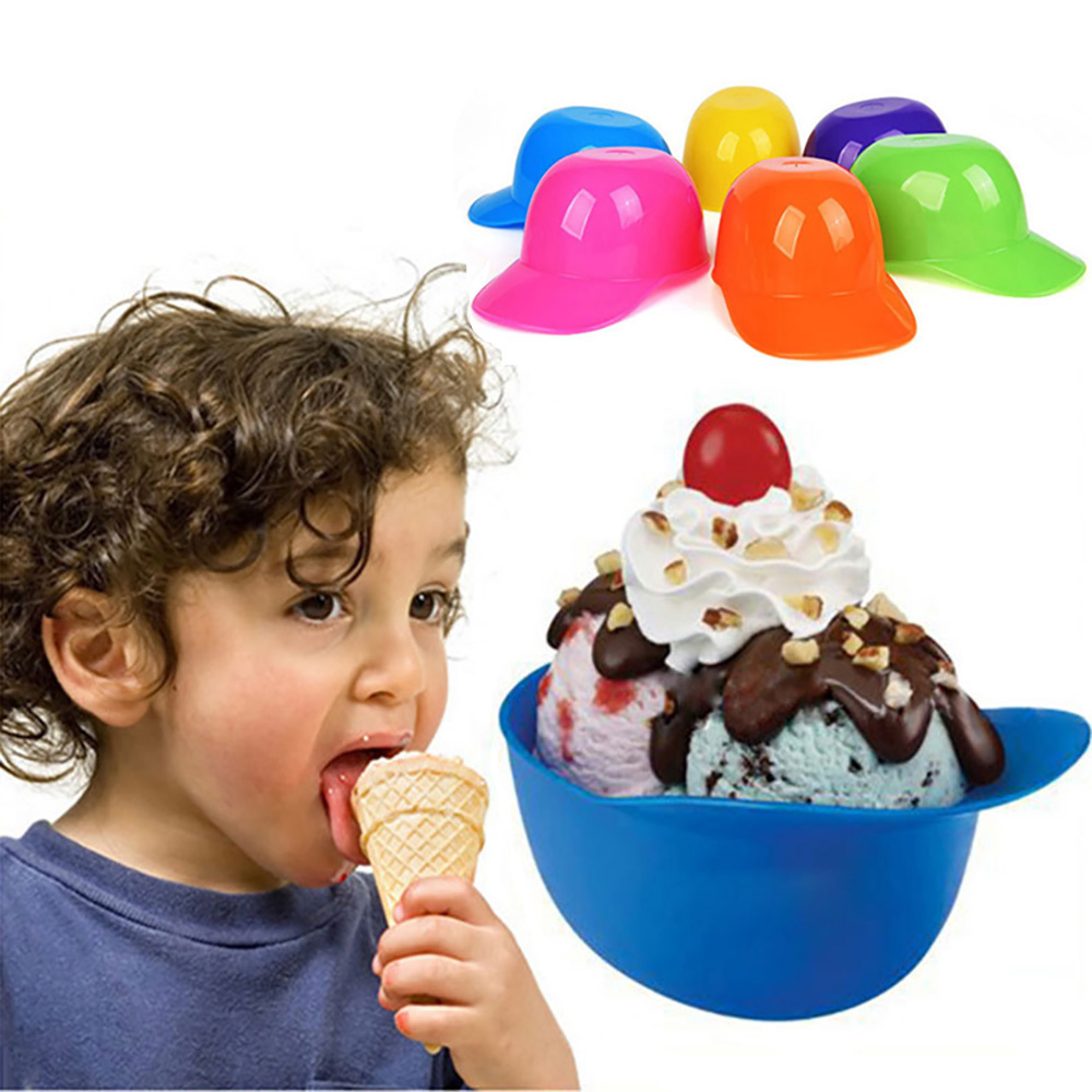 Fun Baseball Cap Ice Cream Bowl