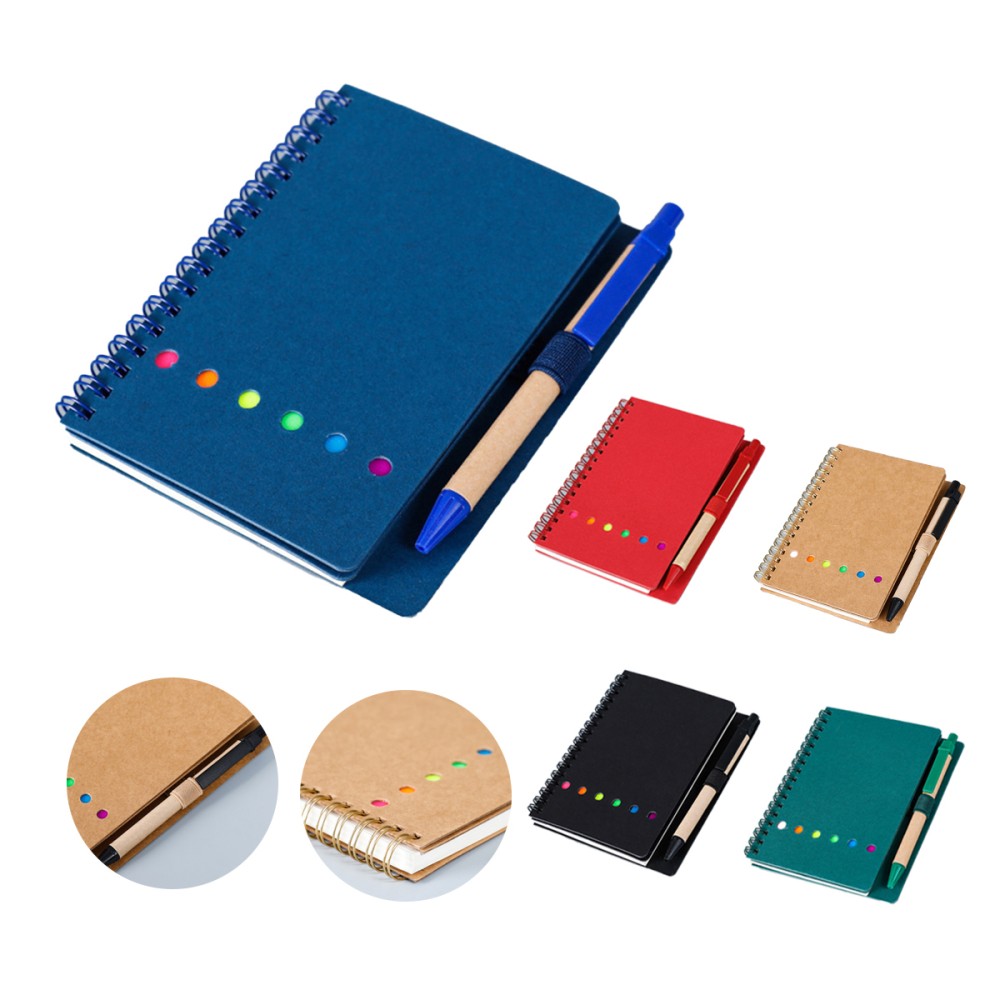 Business Notebook W/ Pen Holder