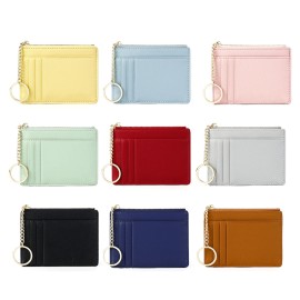 Zipper Card Holder With Multiple Slots
