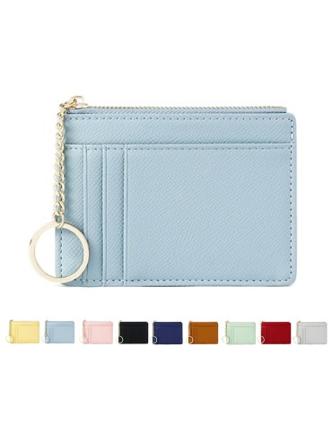 Zipper Card Holder With Multiple Slots