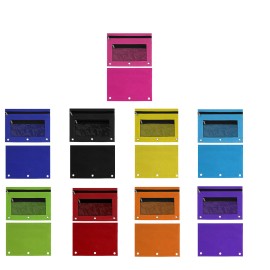 3-Ring Binder Pencil Pouch w/Zipper