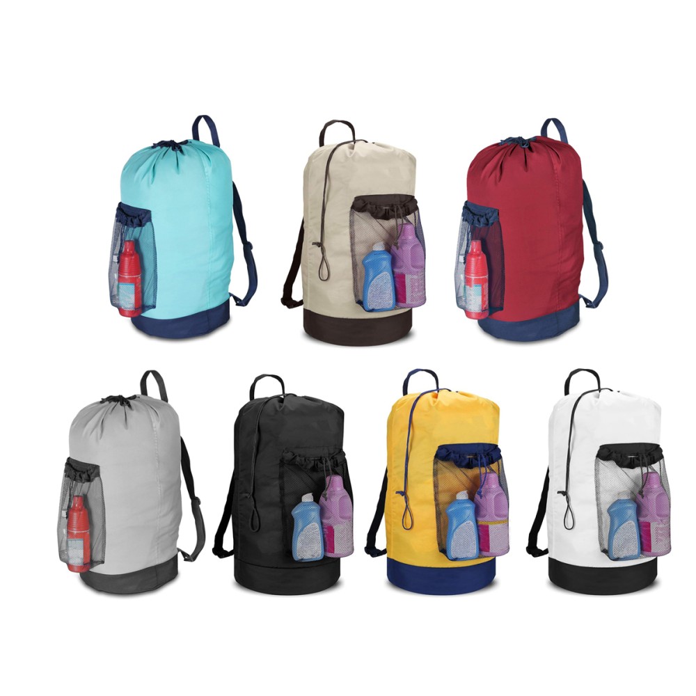 Laundry Backpack W/  Mesh Pocket