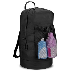 Laundry Backpack W/  Mesh Pocket