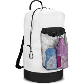 Laundry Backpack W/  Mesh Pocket
