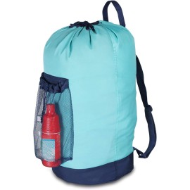Laundry Backpack W/  Mesh Pocket