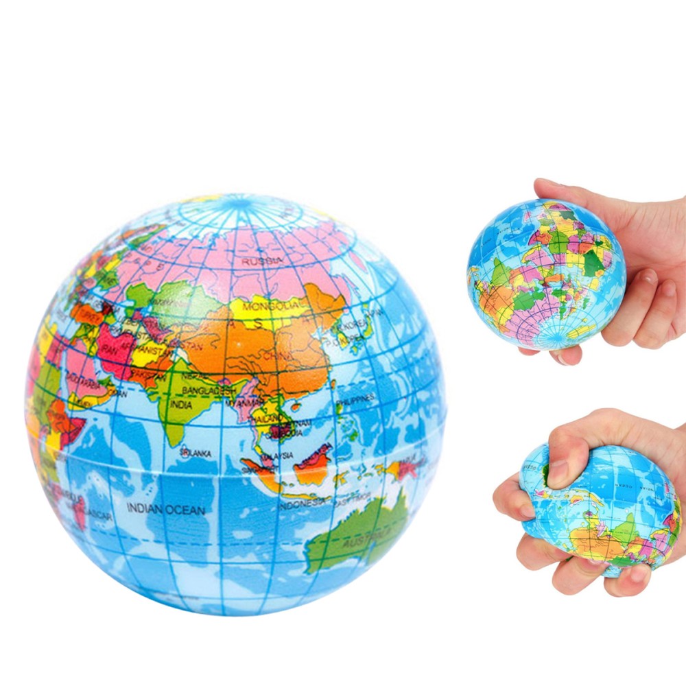 Globe Squeeze Anti-Stress Balls