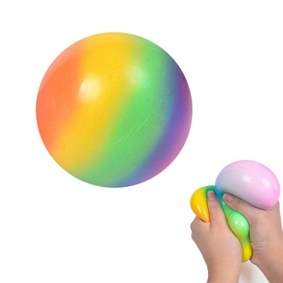 Rainbow Stress Reliever Ball Toy