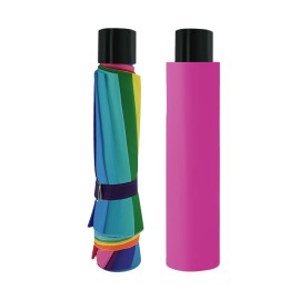 10-Rib Folding Rainbow Umbrella