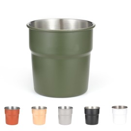 Wide Mouth Stainless Steel Cup