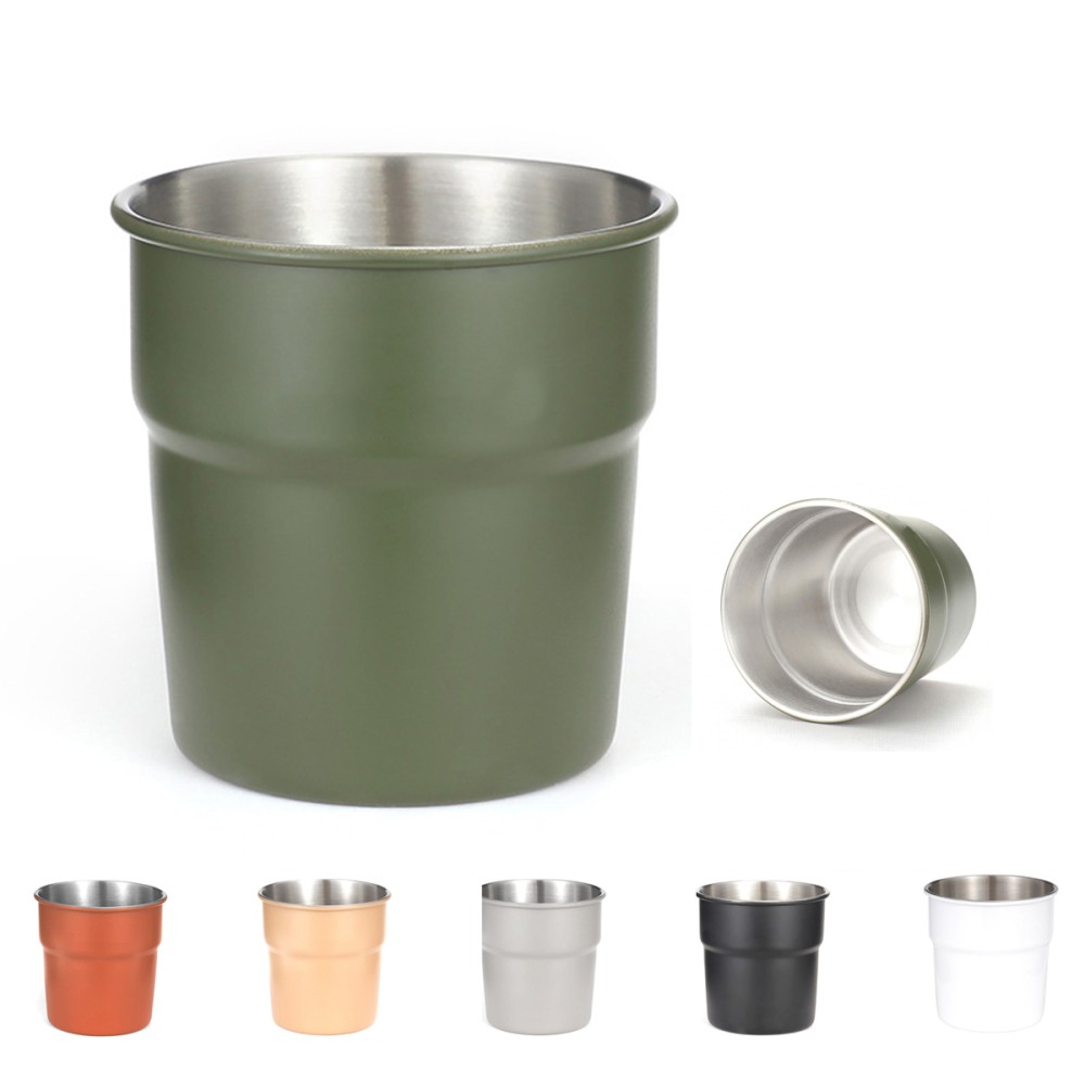 Wide Mouth Stainless Steel Cup