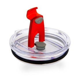 Anti-Hot Stainless Mug W/ Sliding Lid