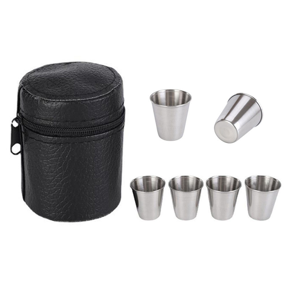Stainless Steel Pint Cup Set