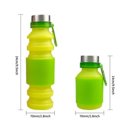 Food-Safe Silicone Water Bottle