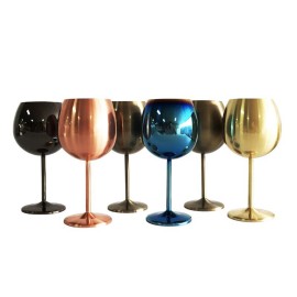 Stainless Steel Champagne & Wine Glass