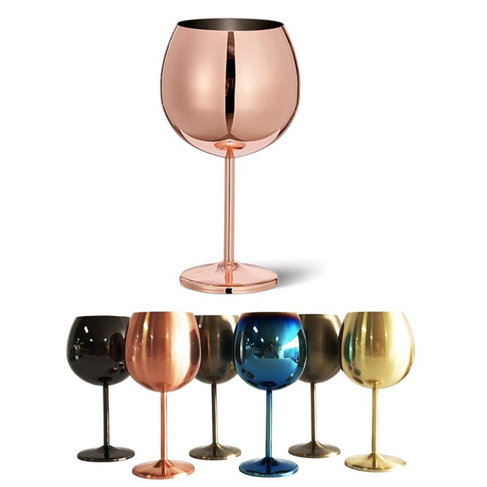 Stainless Steel Champagne & Wine Glass