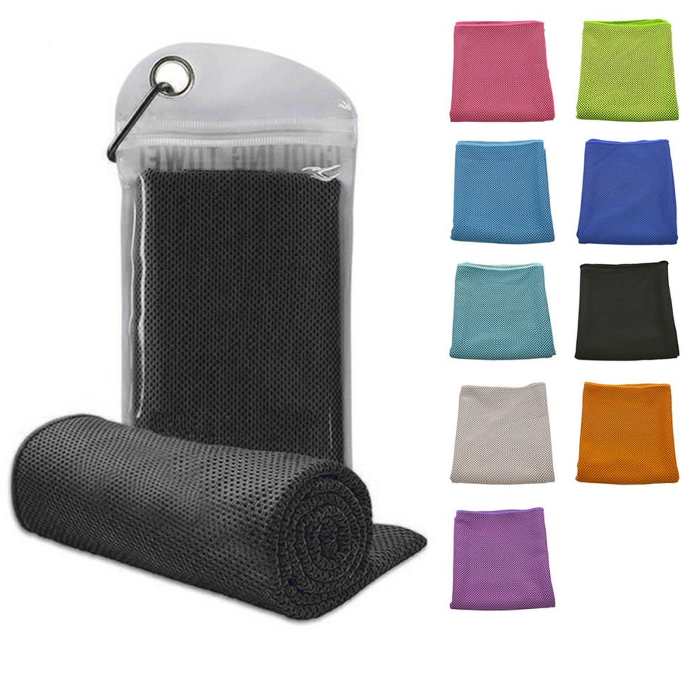 Breathable Towel with Carabiner Clip