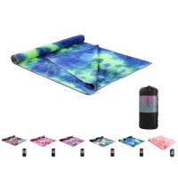 Non Slip Tie-Dye Yoga Towel