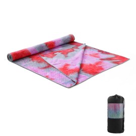 Non Slip Tie-Dye Yoga Towel