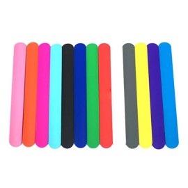 Silicone slap bracelet